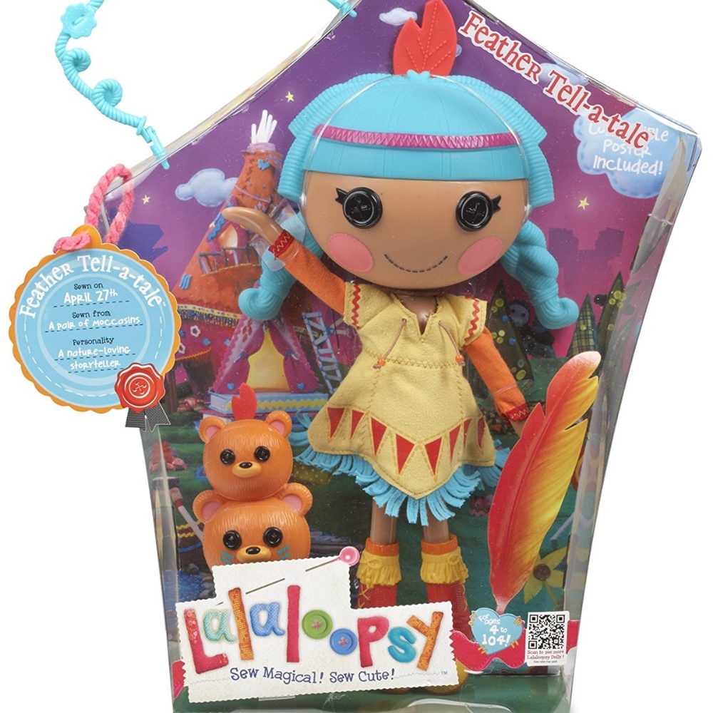 Lalaloopsy Feather Tell-a-tale NIB Retired VHTF